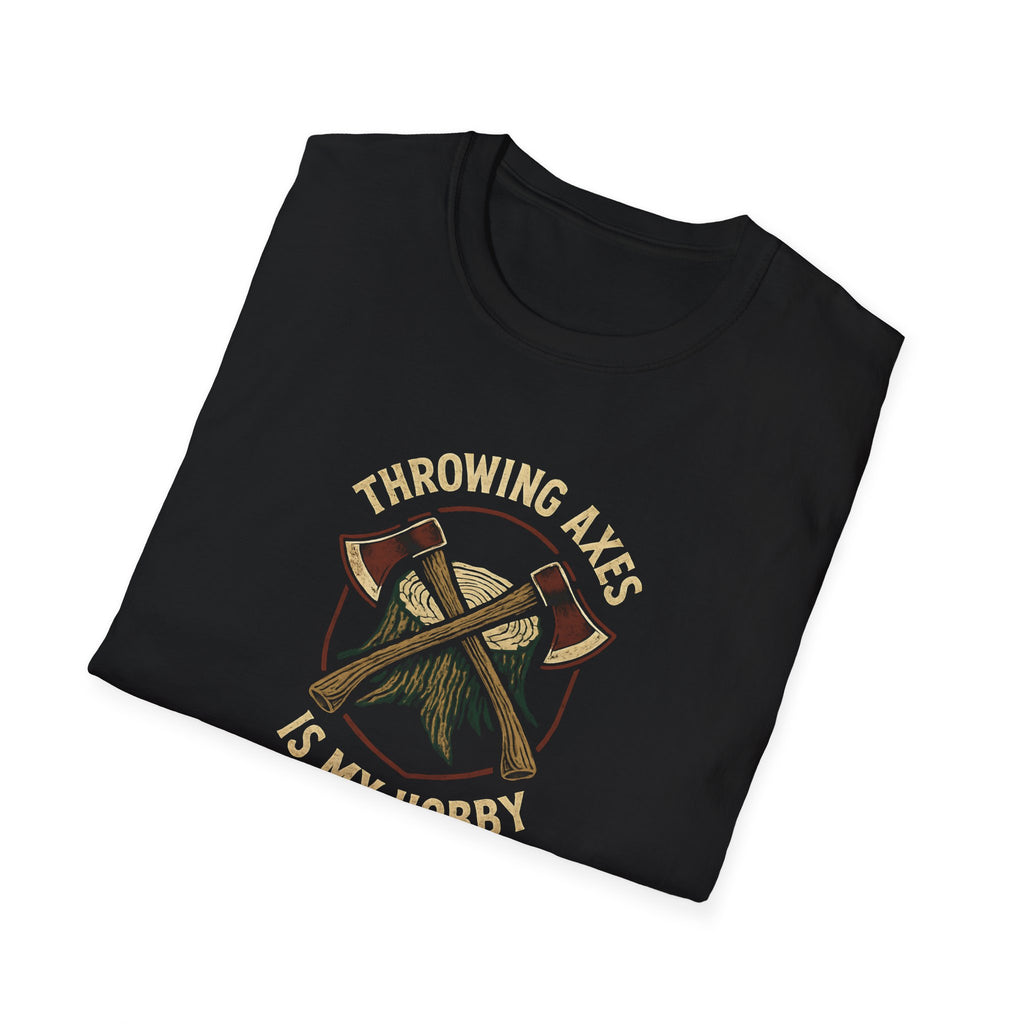 Axes Throwing Hobby T-Shirt